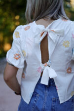 Broderie petites fleurs - Image 2