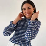 Chía Blue Blouse
