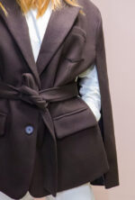Belted cape Coat - Image 2