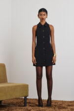 CORA mini dress with buttons - Image 3