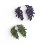 Leaf earrings