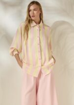 Casey shirt pink yellow