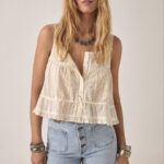 Constanza Top Vintage Lace