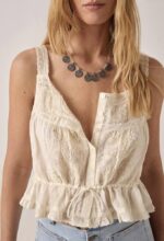 Constanza Top Vintage Lace - Image 3
