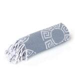 Greek Grey towel