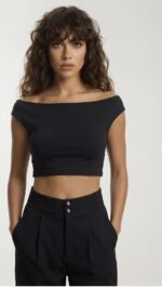 Melina  blouse crop - Image 4