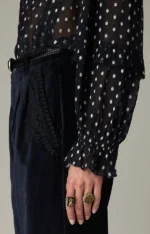 Simona Blouse Sienna Navy - Image 4