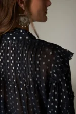 Simona Blouse Sienna Navy - Image 5