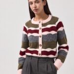 Wavy cardigan