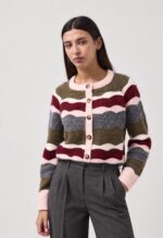 Wavy cardigan